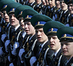 برگزاري رژه نظامي  در مسکو به مناسبت روز پيروزي